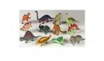 12 piece Large Assorted Dinosaurs - Toys 5-7\" Larger Size Dinosaur Figures